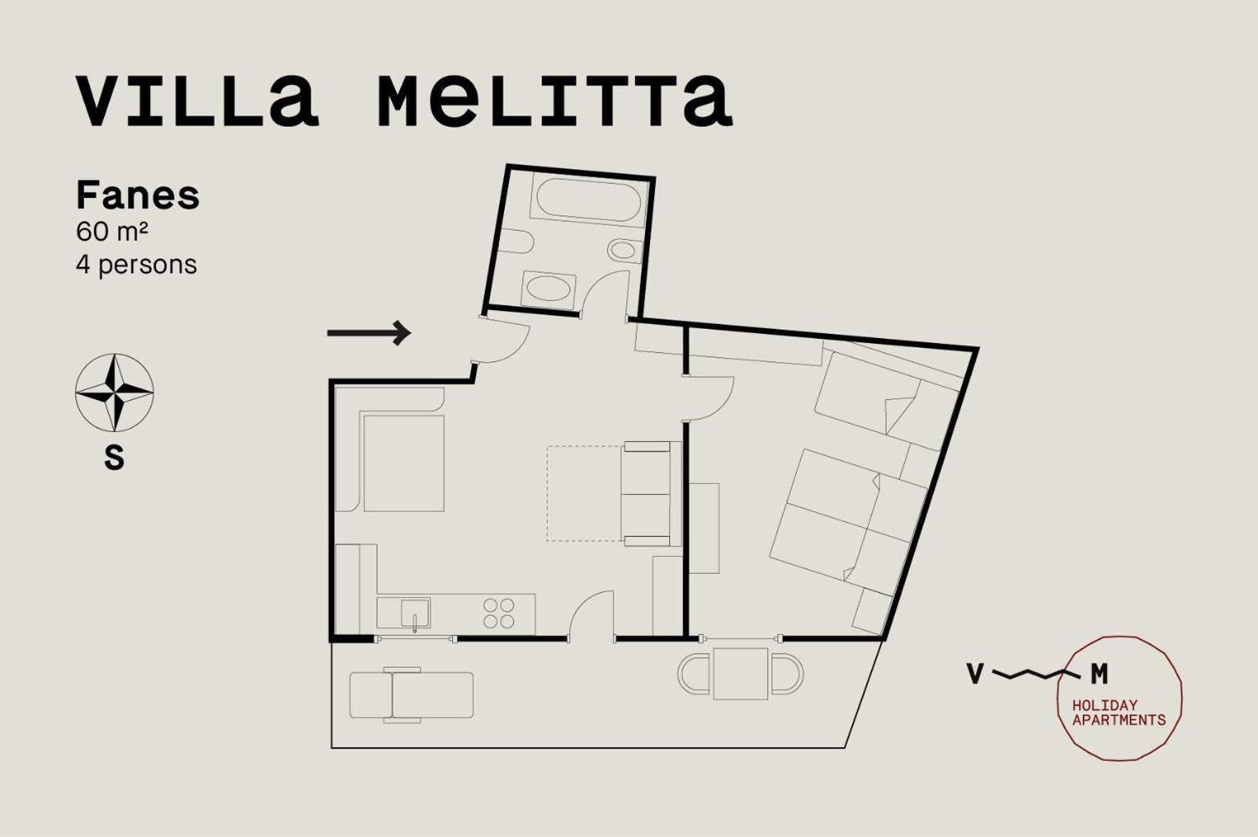 Villa Melitta St. Vigil Zimmer foto